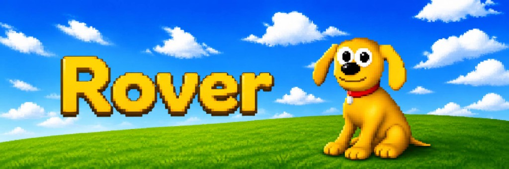 Rover on the Windows XP Bliss hill